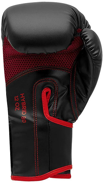 Adidas Boxing Gloves Hybrid 80 – Black/Red – 10oz.