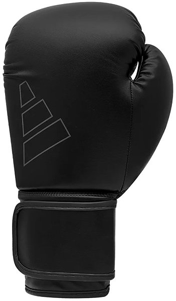 Boxing Gloves Adidas Boxing Gloves Hybrid 80 - Black - 16 oz .