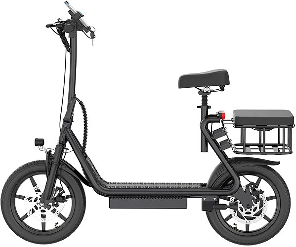 Electric scooter AERIUM Aovo Pro Comfort black .