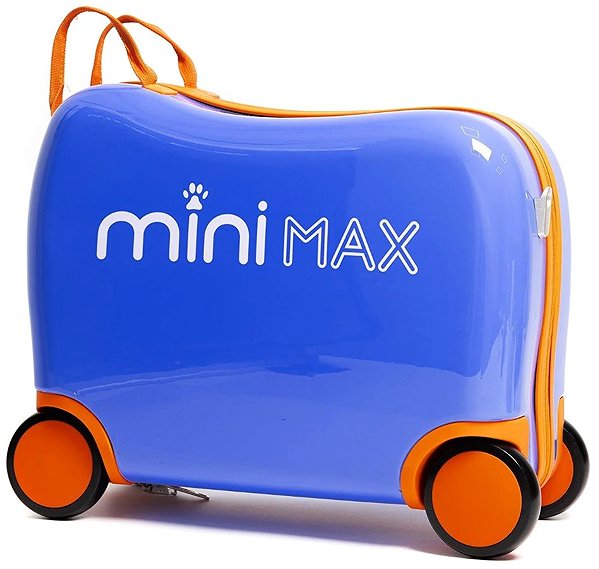 AEROLITE MiniMax Ride-On Child Carrycot blue .