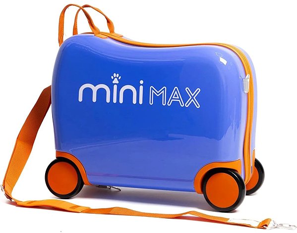 AEROLITE MiniMax Ride-On Child Carrycot blue .