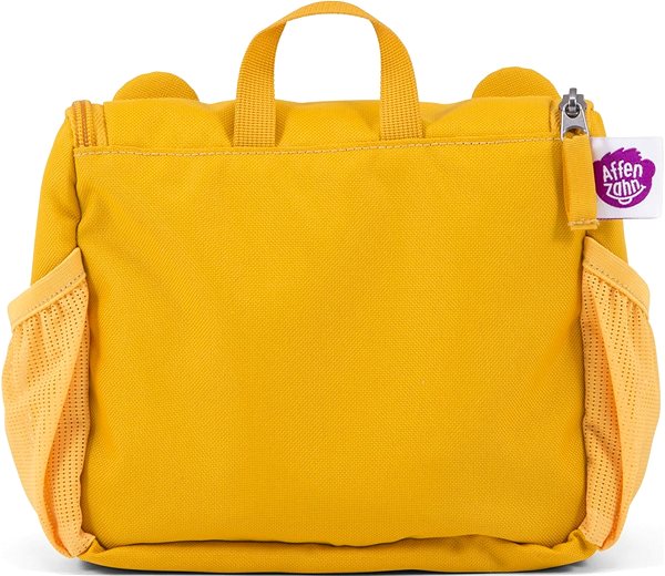 Cosmetic bag Affenzahn Kids Toiletry Bag, Timmy Tiger, yellow .