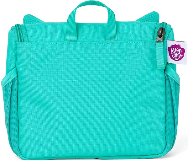 Cosmetic bag Affenzahn Kids Toiletry Bag, Olivia Owl, turquoise .