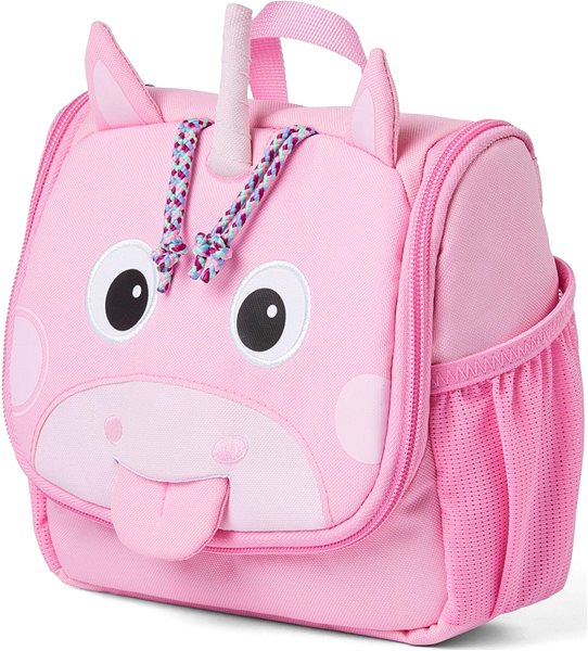 Cosmetic bag Affenzahn Kids Toiletry Bag, Ursula Unicorn, pink .