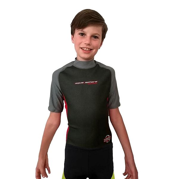 Neoprene shirt Aqua Sphere Top, short sleeves, size 4.5 mm. XS .