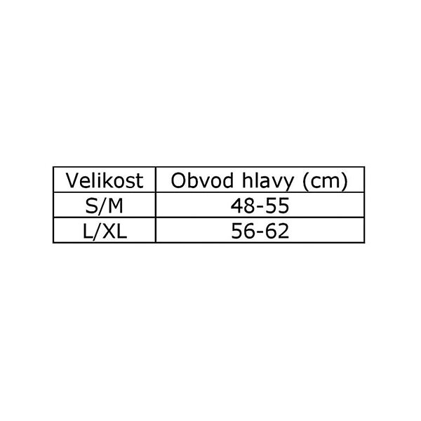 Neoprene balaclava Agama EDDY, 3 mm, sized 3.5 mm. L/XL, red .