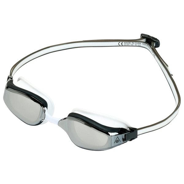 Plavecké brýle Plavecké brýle Aqua Sphere Fastlane titan. zrcadlová skla, stříbrná, bílá/šedá ...