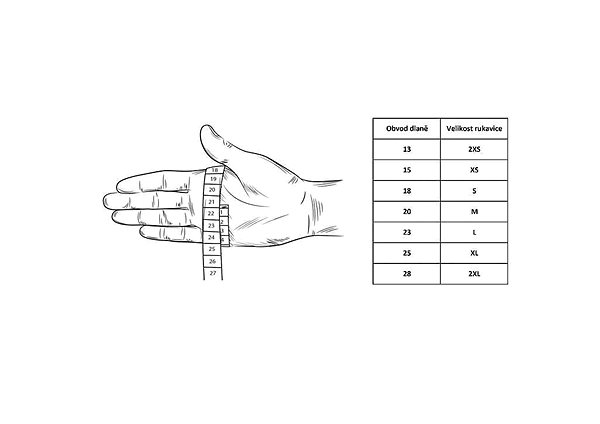 Neoprenové rukavice Aropec CLASSIC, 5 mm, vel. S ...