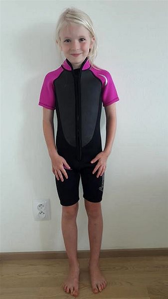 Neoprene suit Agama NEMO SHORT Superstretch, 3 mm, size 6/7 years, turquoise .