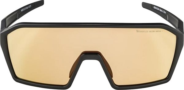 Kerékpáros szemüveg Alpina RAM HVLM+ black matt Képernyő