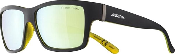 Cycling Glasses Alpina KACEY, Matte Black-Neon ...