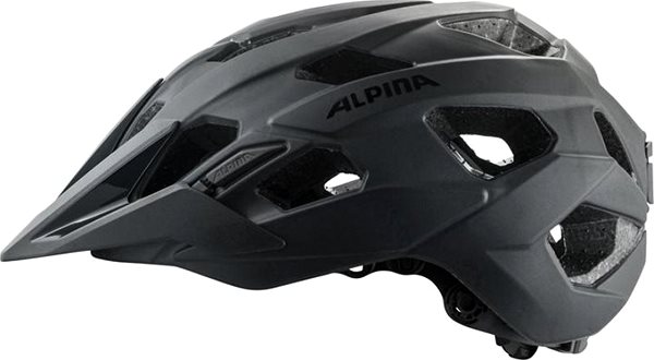 Kerékpáros sisak Alpina Anzana Black Matt 52 - 57 cm ...