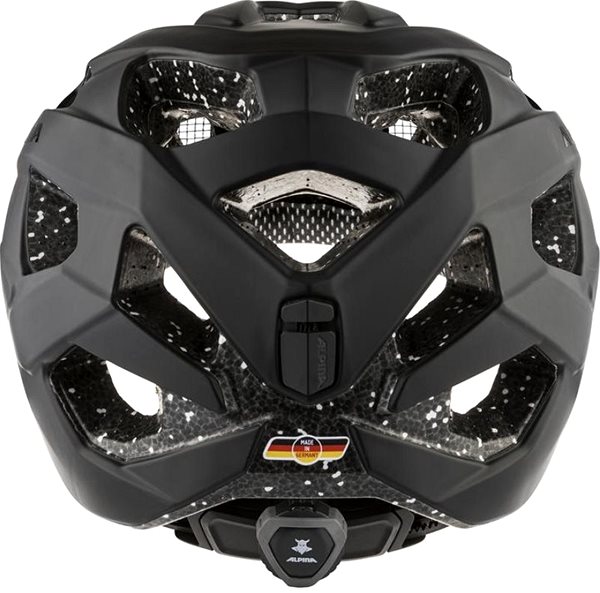Kerékpáros sisak Alpina Anzana Tocsen Black Matt 52 - 57 cm Hátoldal