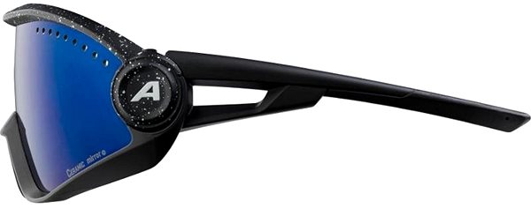 Kerékpáros szemüveg 5W1NG black blur matt Oldalnézet