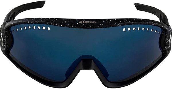 Cyklistické okuliare 5W1NG black blue matt Screen