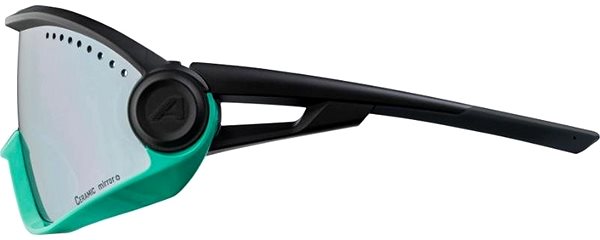 Cyklistické okuliare 5W1NG turquoise-black matt Bočný pohľad