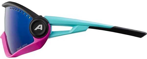 Kerékpáros szemüveg 5W1NG blue-magenta-black matt Oldalnézet