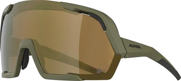 Kerékpáros szemüveg ROCKET BOLD Q-LITE olive matt Oldalnézet
