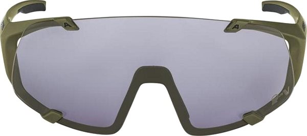 Kerékpáros szemüveg HAWKEYE Q-LITE V olive matt Képernyő
