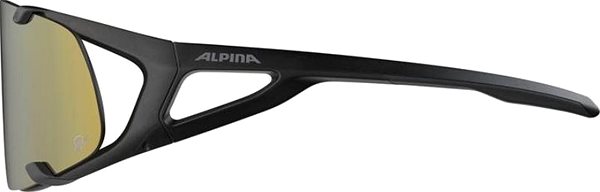 Kerékpáros szemüveg HAWKEYE S Q-LITE black matt Oldalnézet