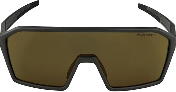 Cyklistické okuliare RAM Q-LITE coffee grey matt Screen