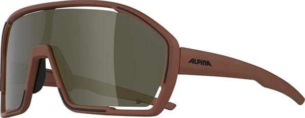 Cyklistické okuliare ALPINA BONFIRE Q-LITE brick matt Bočný pohľad