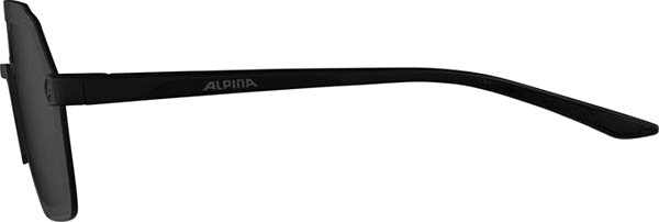 Cyklistické brýle ALPINA BEAM I all black matt Boční pohled