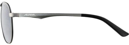Kerékpáros szemüveg ALPINA A 107 titanium matt Oldalnézet