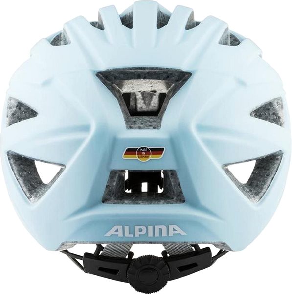 Prilba na bicykel Alpina Parana pastel-blue matt 55 – 59 cm Zadná strana