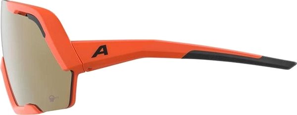 Kerékpáros szemüveg Alpina Rocket Bold Q-Lite pumkin-orange matt ...