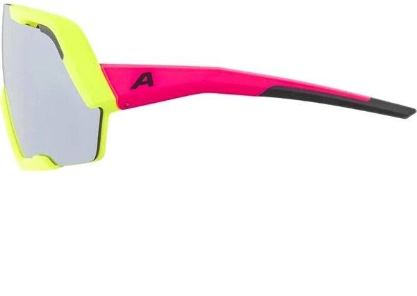 Cyklistické okuliare Alpina Rocket Bold neon-pink yellow matt ...