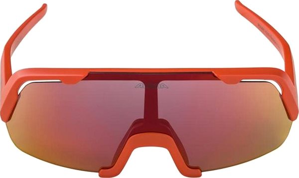 Kerékpáros szemüveg Alpina Rocket Youth pumking-orange matt ...