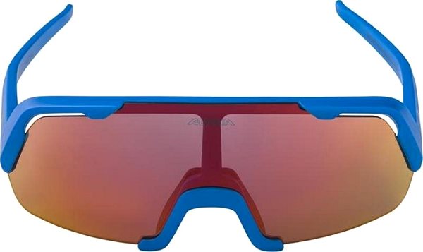 Kerékpáros szemüveg Alpina Rocket Youth blue matt ...