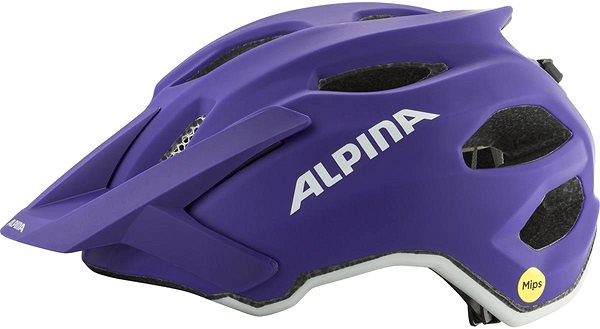 Prilba na bicykel Alpina Apax Jr. Mips midnight-purple matt 51 – 56 cm ...