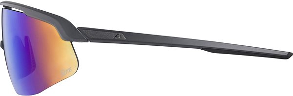 Alpina Turbo PRO Q-Lite midnight-grey matt cycling goggles.