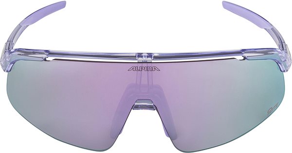 Alpina Turbo PRO S Q-Lite lilac-transparent gloss cycling goggles.