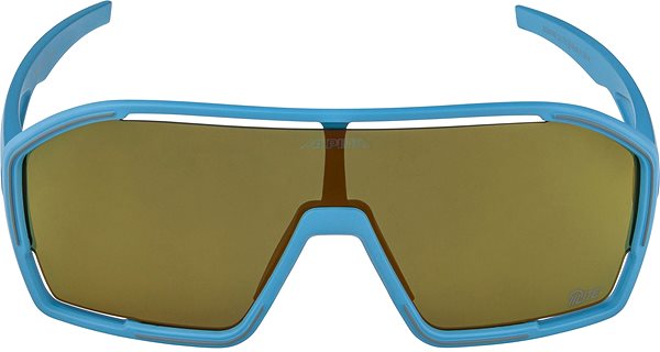 Alpina Bonfire Q-Lite smoke-blue matt cycling glasses.