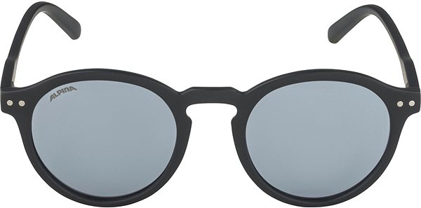 Alpina Sneek black matt cycling glasses.