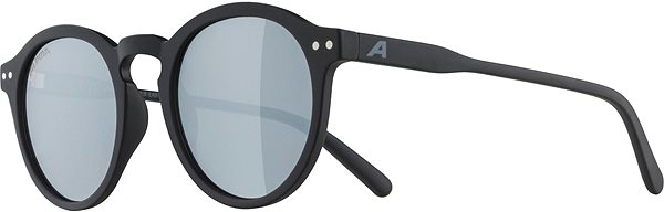 Alpina Sneek black matt cycling glasses.