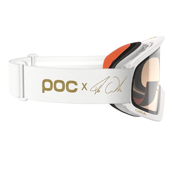 Cycling Glasses POC Ora Clarity Fabio Ed. Hydrogen White/Gold ...