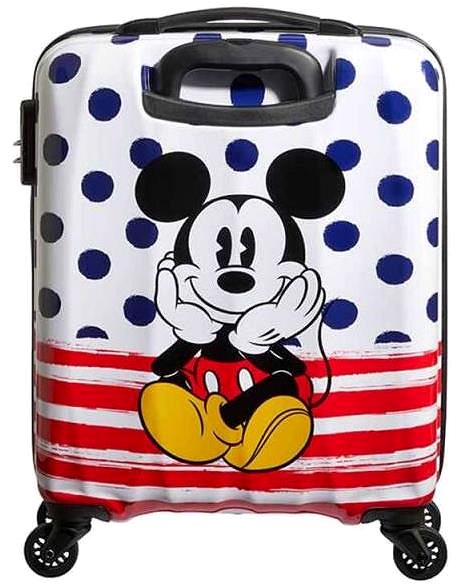 Cestovný kufor AMERICAN TOURISTER Disney Legends – Mickey Blue Dots veľ. S ...