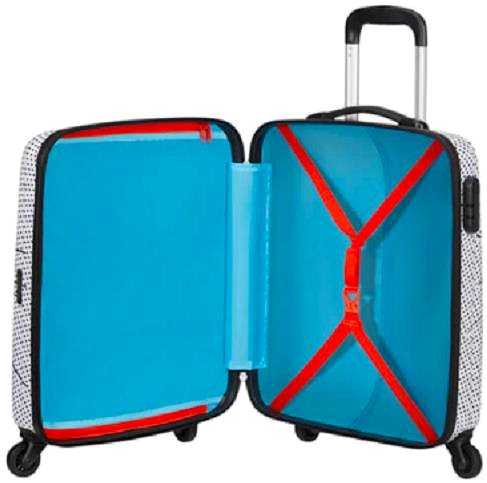 Travel case AMERICAN TOURISTER Marvel Legends Captain America Pop Art size. L .