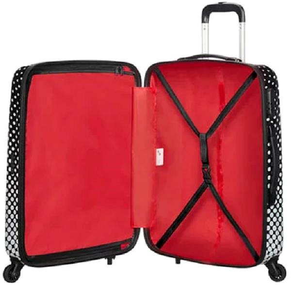 Travel case AMERICAN TOURISTER Disney Legends Minnie Mouse Polka Dot size 3.5 mm. S .
