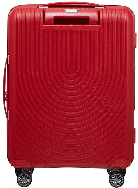 Cestovný kufor Samsonite Hi-Fi Spinner 55/20 EXP Red Zadná strana