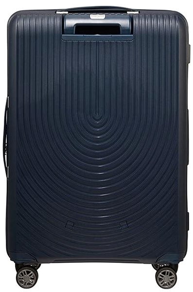Cestovný kufor Samsonite Hi-Fi Spinner 68/25 EXP Dark Blue Zadná strana