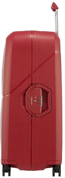 Bőrönd Samsonite Magnum Spinner 75/28 Rust Red Oldalnézet