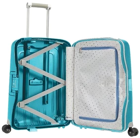 Cestovný kufor Samsonite S`CURE Spinner 55/20 Aqua Blue Vlastnosti/technológia 2