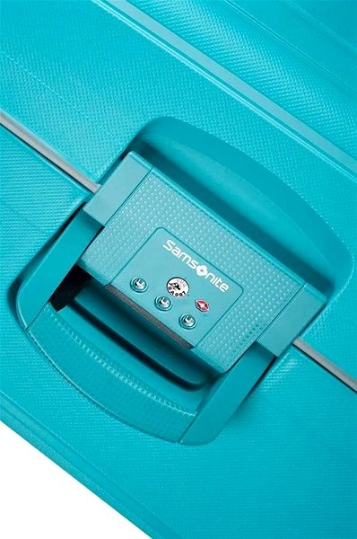 Cestovný kufor Samsonite S`CURE Spinner 55/20 Aqua Blue Vlastnosti/technológia