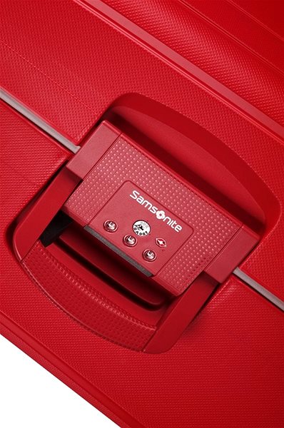 Cestovný kufor Samsonite S`CURE Spinner 69/25 Crimson Red Vlastnosti/technológia