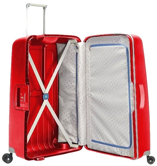 Cestovný kufor Samsonite S`CURE Spinner 75/28 Crimson Red Vlastnosti/technológia 2